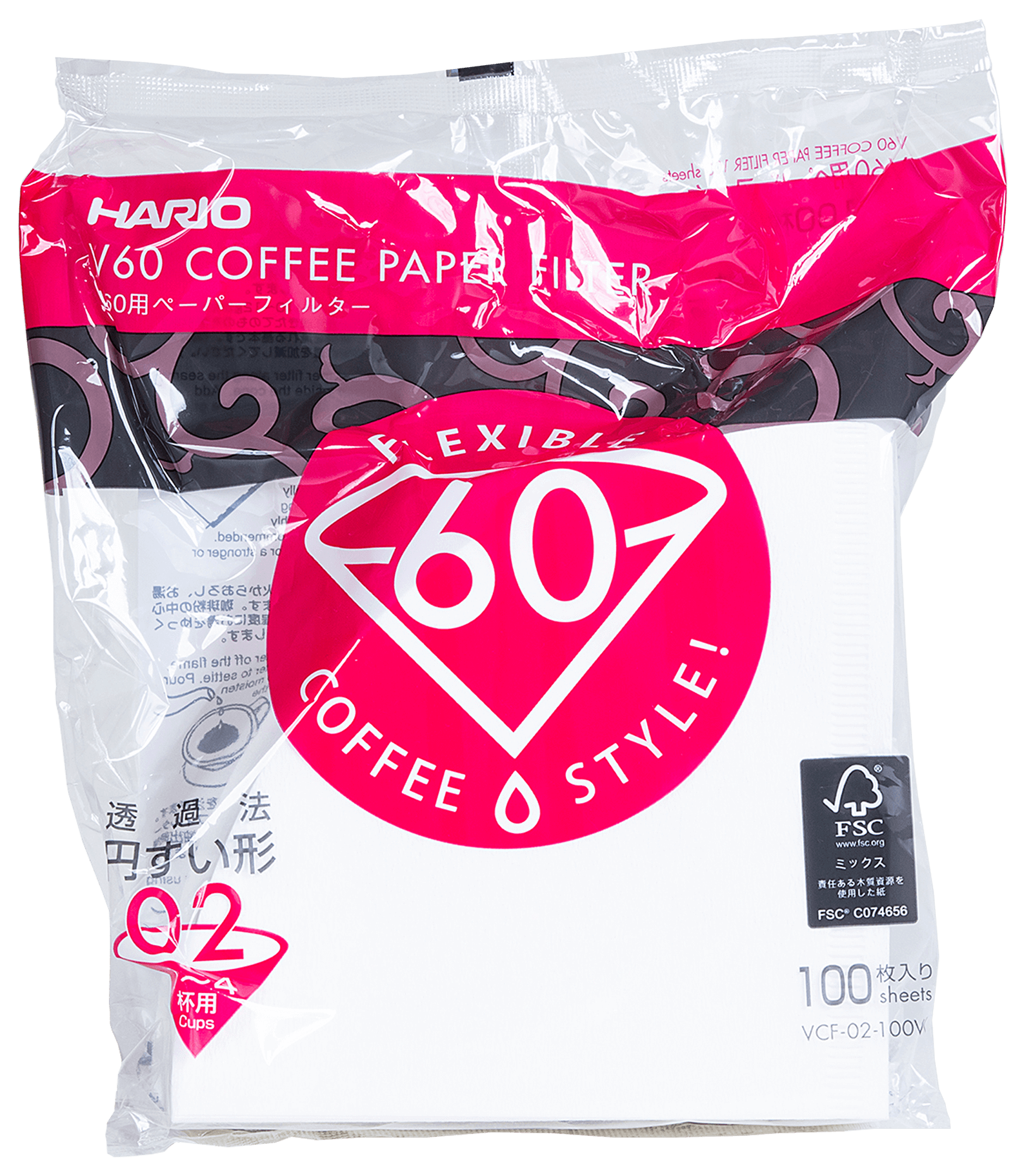 Hario V60 Filter Papers (100)